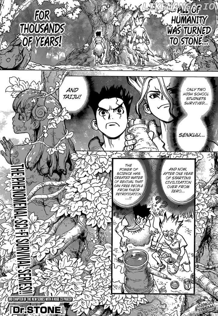 Dr.Stone Chapter 3 image 01